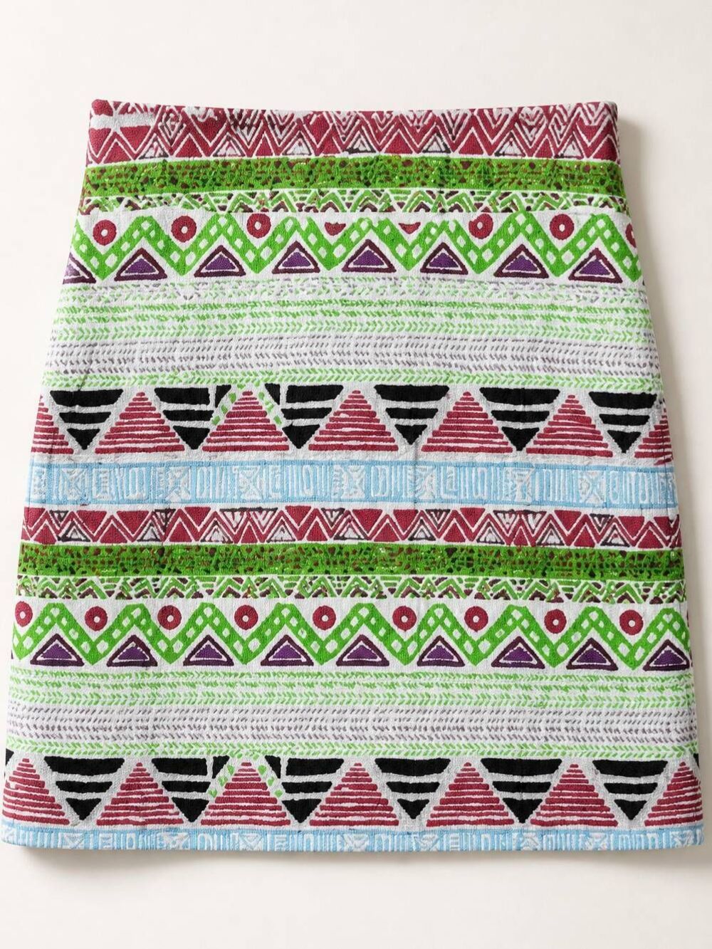 🔹️NWT Catch My I Multicolored Aztec Print Skirt XLarge